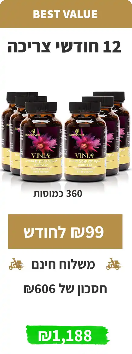 VINIA 6 Bottles - 12 Months Supply