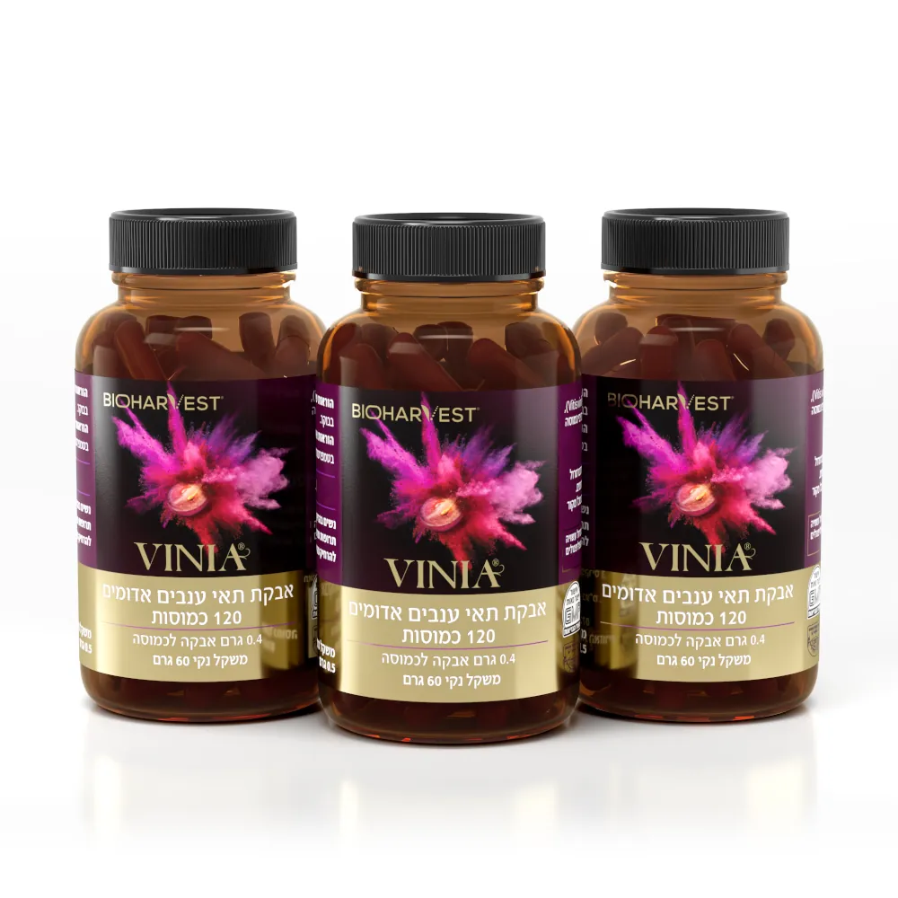 VINIA, 3 Bottles, 360 Caps, 12 Months