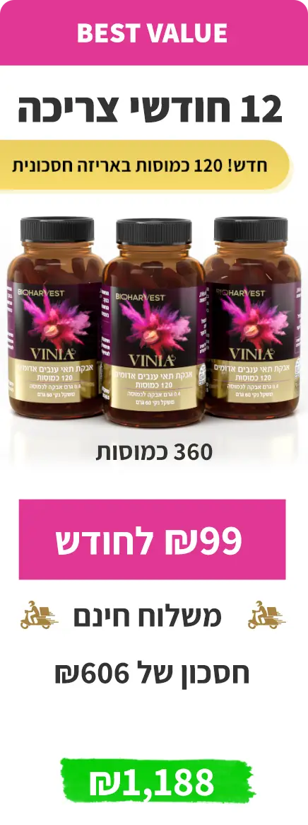 VINIA 12 Months, 360 Capsules