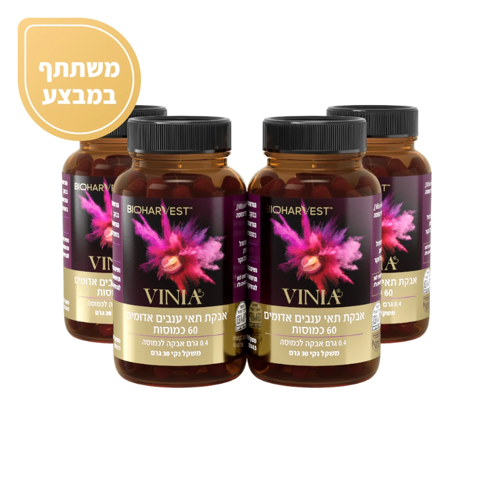 VINIA 8 month supply with David's Harp Hotel