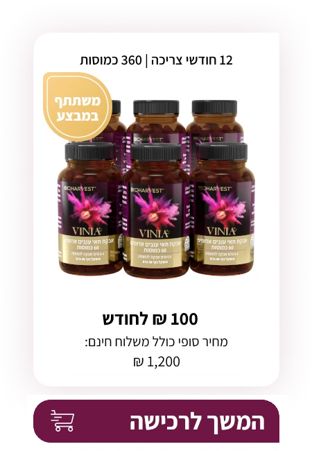 VINIA 12 month supply with David's Harp Hotel